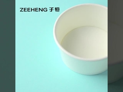 ঢাকনাযুক্ত কাগজের সালাদের বাটি স্যুপের কাপ