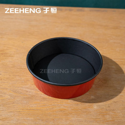 অনুষ্ঠান এবং পার্টি পরিকল্পনার জন্য নতুন লাল কালো কাগজের বাটি