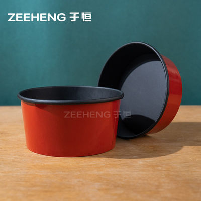 মার্কিন যুক্তরাষ্ট্রের বাজার গরম ও ঠান্ডা খাবার সব ধরনের অনুষ্ঠানের জন্য লাল কাগজের বাটি